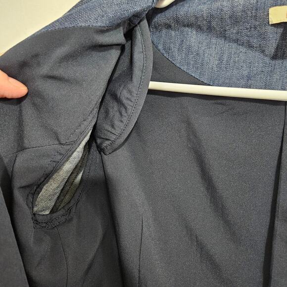 Reba Womens Western Embroidered Full Zip Long Sleeve Denim Jacket Size Small - Picture 5 of 7